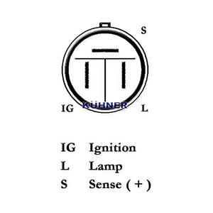 ไดชาร์จที่ใช้ร่วมกันได้กับรถยนต์โตโยต้า MR2 II 2.0 16V (SW20_, SW20R) เครื่องยนต์เบนซิน (กำลังไฟ: 125 กิโลวัตต์, แรงม้า: 170) ตั้งแต่ปี 12-1989 ถึง 05-2000 ยี่ห้อ KUHNER - Product Image 3