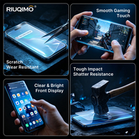 Film de protection d'écran OEM anti-lumière bleue HD transparent en TPU TPH EPU pour iPhone 18 17 16 13 – Tous modèles – Design de film hydrogel – Découpeur de film