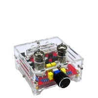 XH-A201 Hifi 6J1 classe A amplificateur de préamplificateur à Tube biliaire carte finie avec châssis acrylique