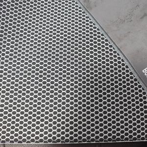 Custom Print Logo Anime Cartoon Extended Gray Gaming Desk Mat XXXL Large Anti-Slip Waterproof Mesh Base Scratch-Proof Office PC - Product Image 3