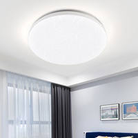 Plafonnier LED moderne de style rond contemporain pour la maison, la chambre à coucher et le salon, fabriqué en Chine