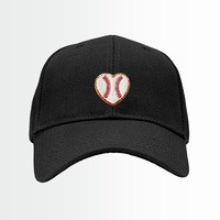 En gros, Patchs chenille en forme de cœur de baseball, texture douce, broderie éponge, badge thermocollant, bordure à paillettes dorées, pour vêtements universitaires