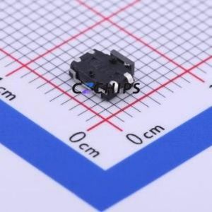 EVQPUD02K Tactile Switch SMD,4.5x4.7mm Switch Single Pole Single Throw Rectangle Button 2.2N Horizontal Mount - Product Image 2