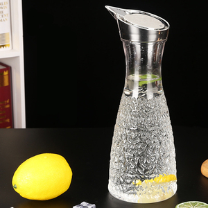 Contenitori per acqua trasparente brocche per infusione di tè e frutta in acrilico brocche e bottiglie con filtro per l'acqua - Product Image 3