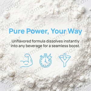 Amaz OEM Créatine HMB en poudre avec BioPerine, sans saveur, 210g, pour la récupération après l'entraînement et la croissance musculaire - Product Image 2