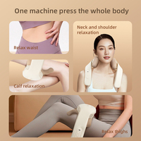 Mini masseur de cou portatif de massage de pétrissage de tissu profond de Shiatsu électronique avec la chaleur apaisante