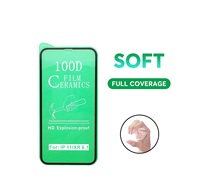 Pampas Usine Chaude En Gros 100D En Céramique Protecteur D'écran Téléphone Portable En Verre Trempé pour Iphone 11 12 13 14 15 Pro Max