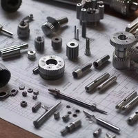 Pièces sur mesure en acier inoxydable et alliage d'aluminium usinées CNC 5 axes de précision - Usinage par brochage, tournage et fraisage CNC avec électroérosion à fil
