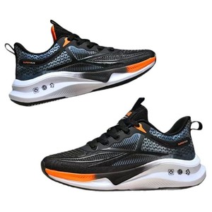 Zapatillas Deportivas Planas Transpirables de Malla y PU con Cordones para Hombre 2026, Zapatos Casuales Modernos y Ligeros para Primavera y Otoño - Product Image 4