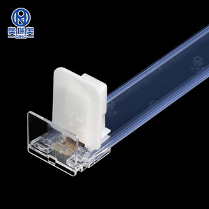 Étagère à roulettes Poussoir en plastique Largeur Longueur Étagère réglable Poussoir et système de séparation - Product Image 6