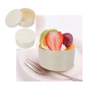 Biodégradable En Bois Restaurant À Emporter Restauration Conteneur Alimentaire Boulangerie Pâtisserie Gâteau <span class=keywords><strong>Fromage</strong></span> <span class=keywords><strong>Charcuterie</strong></span> Sushi Déjeuner Boîte D'emballage - Product Image 3