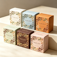 Boîte Cadeau en Papier Kraft Écologique Vanille Rose pour Café Moulu, Commande en Gros, Design Gratuit, Logo Personnalisé