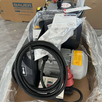 Compresseur d'air Bauer Junior II E portable, alimenté par courant alternatif, refroidi par air, lubrifié, à déplacement positif, industriel