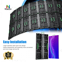 Pantalla LED HD P2.6 P2.9 P3.9 P4.8 con Soporte de Piso, Sistema Completo para Alquiler de Escenarios y Video Wall