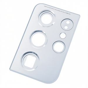 Objectif d'appareil photo avec cadre pour Samsung Galaxy S21 Ultra 5G G998B Argent - Product Image 2