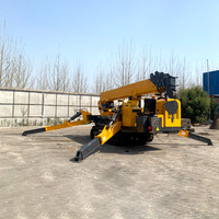 Grue araignée électrique de 3 tonnes, 5 tonnes et 8 tonnes avec télécommande