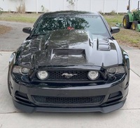Capot en fibre de carbone pour Ford Mustang 2013 2014, carénage moteur en fibre de carbone, capot de moteur