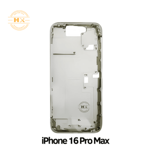 Boîtier intermédiaire blanc pour iPhone 16 Pro Max, accessoires pour téléphone portable - Product Image 2