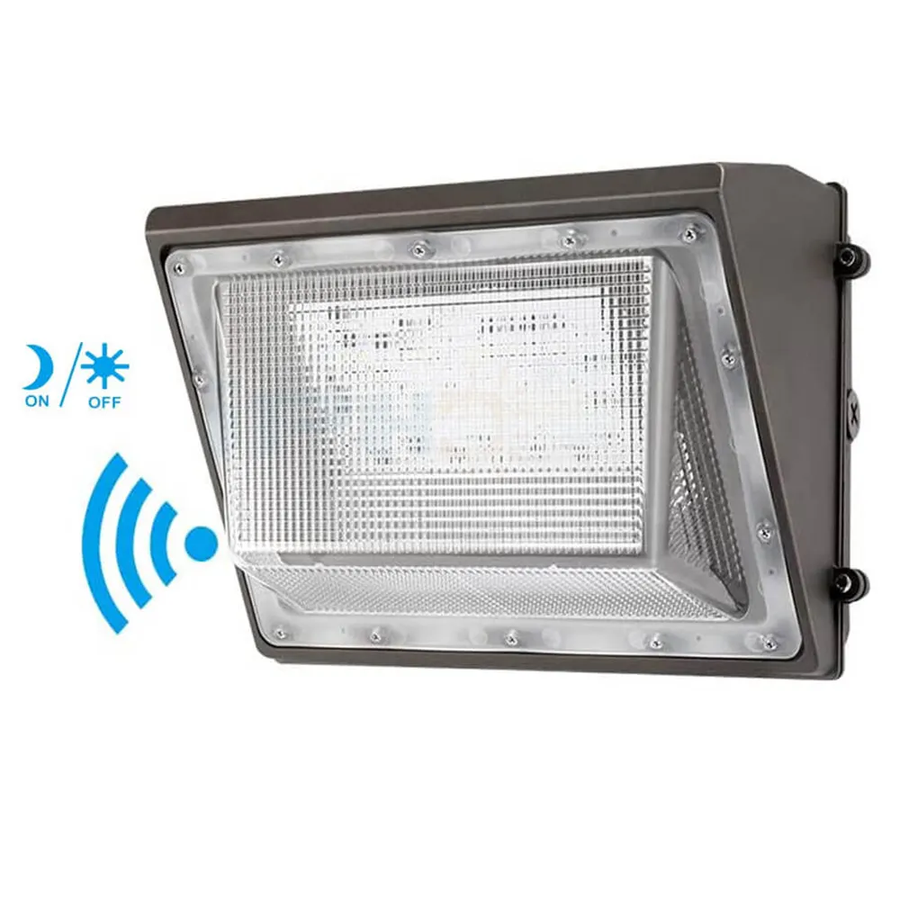 Luz Led de pared para exteriores, fotocélula arquitectónica, 60W, 80W, 100W, 120W, gran oferta