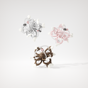 HEORSHE Nouveau Lanceur <span class=keywords><strong>Anneau</strong></span> <span class=keywords><strong>de</strong></span> <span class=keywords><strong>Dentition</strong></span> Galaxie en Silicone 100% Alimentaire, Jouet Bébé Doux pour la Poussée Dentaire, Nouveau <span class=keywords><strong>Anneau</strong></span> <span class=keywords><strong>de</strong></span> <span class=keywords><strong>Dentition</strong></span> Bébé - Product Image 4