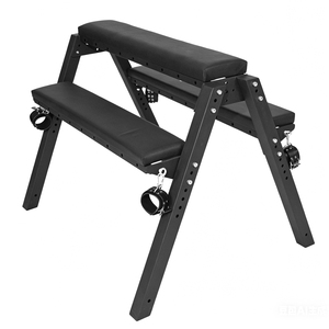 BANSEY Banc de contrainte pour position couchée, Station de genouillère à marches, Chaise de bondage, Panca, Mobilier de bondage pour adultes - Product Image 5