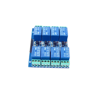 Módulo de relé de 8 vías 5V 10A a bordo EL817 Placa de relé de optoacoplador Relé de disparo de bajo nivel unidireccional Soporte de nivel 3,3 V/5V