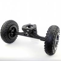 Trucks de mountainboard à ressorts avec roues de 8 pouces et frein à disque pour longboard tout-terrain
