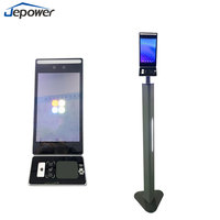 Jepower NFC Palm Vein Scanning Reconocimiento facial y Qr Code Scanning Máquina de control de acceso Pos Machine