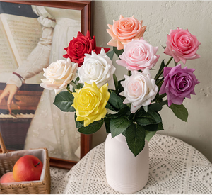 Fleurs de type rose, douces et lisses au toucher, style Instagram, idéales pour la décoration de la maison, les bouquets de mariage, la décoration murale - Product Image 3