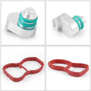 Collecteur d'admission en aluminium, clapet de tourbillon, bouchon d'étanchéité + jeu de joints pour <span class=keywords><strong>BMW</strong></span> N57N <span class=keywords><strong>N57Z</strong></span> 3.0d BX102536 - Product Image 2