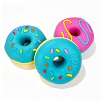 Jouet anti-stress doux en forme de donut, à presser, Kawaii, à remontée lente, sensoriel, cadeau amusant, nouveauté, malléable, apaisant pour les mains