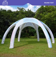 Grande tente gonflable araignée personnalisée pour exposition d'événements et promotion publicitaire avec ventilateur