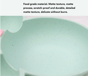 Grand ensemble de 3 assiettes pour bébé en forme de <span class=keywords><strong>Minnie</strong></span> Mouse, en bambou, avec fourchette et cuillère - Product Image 6