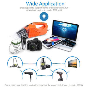 <span class=keywords><strong>Lvyuan</strong></span> <span class=keywords><strong>1000W</strong></span> Onduleur à onde sinusoïdale pure 12V DC à 220V AC 2000W pour voiture et système solaire avec écran LCD - Product Image 6