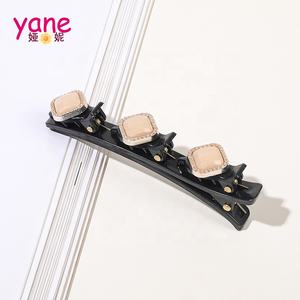 Kıvılcım çok tasarım inci örgü klip lüks saç klipleri rhinestones kadınlar - Product Image 3