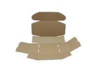 Boîte en carton robuste personnalisée, boîte en kraft brun imprimée, boîte d'expédition pliable écologique pour l'emballage e-commerce, boîte d'expédition pour l'aviation