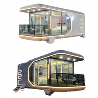 Maison capsule Rover Ufo à 2 chambres, modèle E7, 40 pieds
