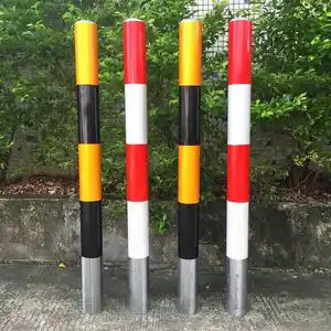 Carbon Steel Thickened Column Bollard Anti-collision Column Fixed Road Pile Factory Supply Price