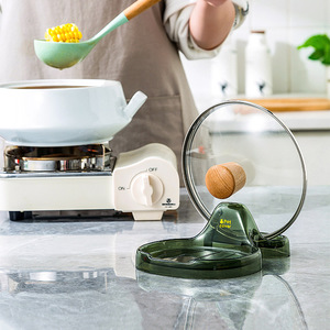 Fruit Pot Lid Rack Multi Function Kitchen Organizer Countertop Storage Holder For Cover And Chopsticks - Product Image 4