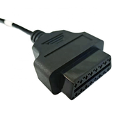 Câble d'extension de chargeur USB Type C vers connecteur OBD2 OBDII J1962 16 broches femelle de haute qualité pour outil de diagnostic automobile GPS