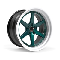 Rines Forjados Ligeros de 2 Piezas con Diseño Multirradio Pintados a Medida de 20, 21, 22 y 23 Pulgadas, 5X130 5X120, con Logotipo Personalizado para RSQ8 M4
