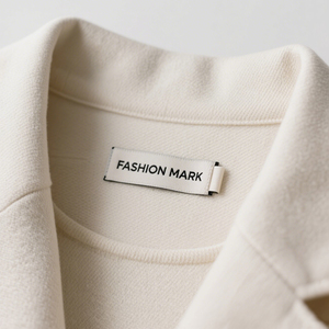 Étiquettes tissées en gros pour vêtements, étiquettes de taille personnalisées avec <span class=keywords><strong>logo</strong></span>, en satin <span class=keywords><strong>et</strong></span> taffetas haute densité, à plier <span class=keywords><strong>et</strong></span> à coudre - Product Image 5
