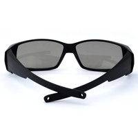 Lunettes de protection complète UV400 Lunettes de sécurité coupe-vent pour les patients après une chirurgie post-cataracte