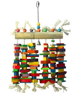 Çan seagrass Disk ile küçük papağanlar için ekstra büyük papağan oyuncak büyük papağanlar için papağan oyuncaklar büyük kuşlar için çiğnemek - Product Image 6