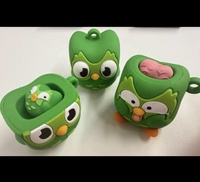 Vente en gros : Pendentif de sac anti-stress souple et mignon de la série Duolingo, boîte mystère, jouet de décompression, cadeau