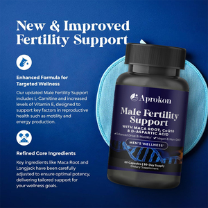 Capsule per la fertilità maschile più vendute: integratore per la salute pre-concepitiva con radice di Maca per uomo - Product Image 2