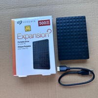 Hard Disk Eksternal Portabel Seagate 2.5 Inch 3.0 USB 500GB Harga Pabrik Baru Laptop/PC Port Ekspansi SATA Kapasitas Besar