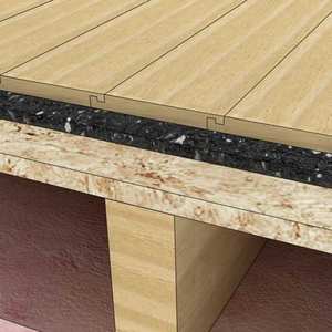 Rouleau de sous-couche <span class=keywords><strong>acoustique</strong></span> insonorisante en caoutchouc pour sols, sous le chape, barrière anti-bruit, isolation de sol - Product Image 1