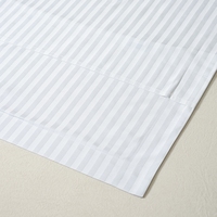 Vente en gros d'usine, draps de lit blancs personnalisés de qualité supérieure, ensemble de literie d'hôtel, 100% coton, linge de lit d'hôtel, housse de couette pour hôtel