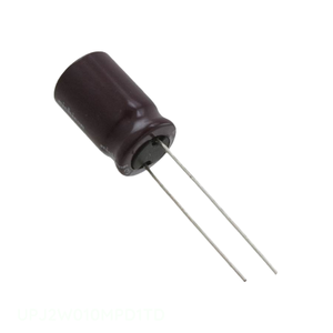 Condensador Original CAP ALUM 1UF 20% 450V RADIAL TH UPJ2W010MPD1TD de Orificio Pasante 1 uF - Product Image 1